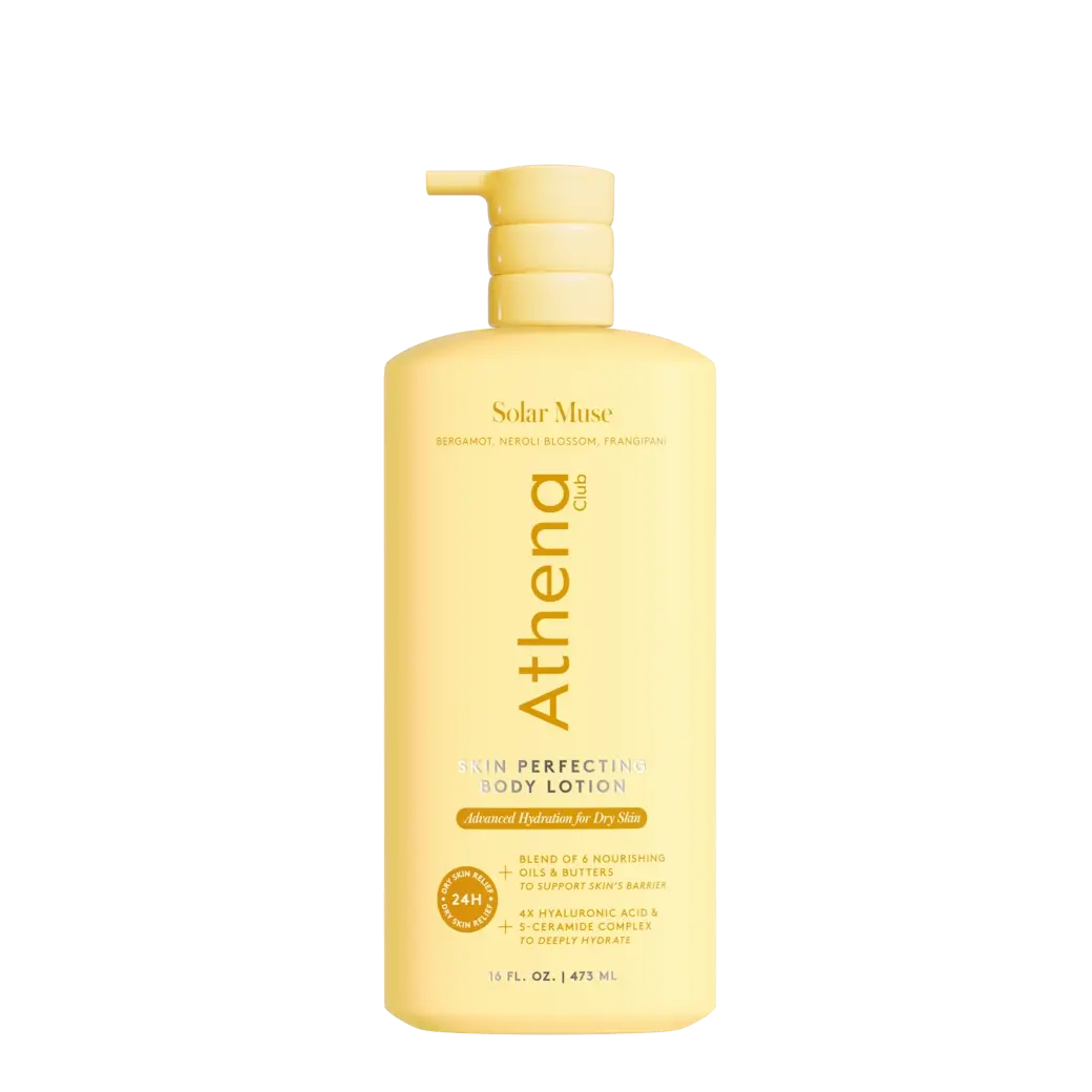 Solar Muse - Athena Club Skin Perfecting Body Lotion | 24-Hour Hydration | Fast-Absorbing | Strengthens Skin | Dermatologist Tested