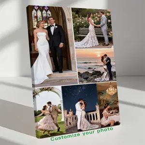 Custom Photo Canvas Painting Frame - Creative Wall Art | Digital Printed Photos on Canvas | Preserve Travel Adventures in Stylish Wall Art | Ideal for Study, Gifts for Travel Lovers | Long-Lasting - Unique Gift! family Personalized Wall Art Prints