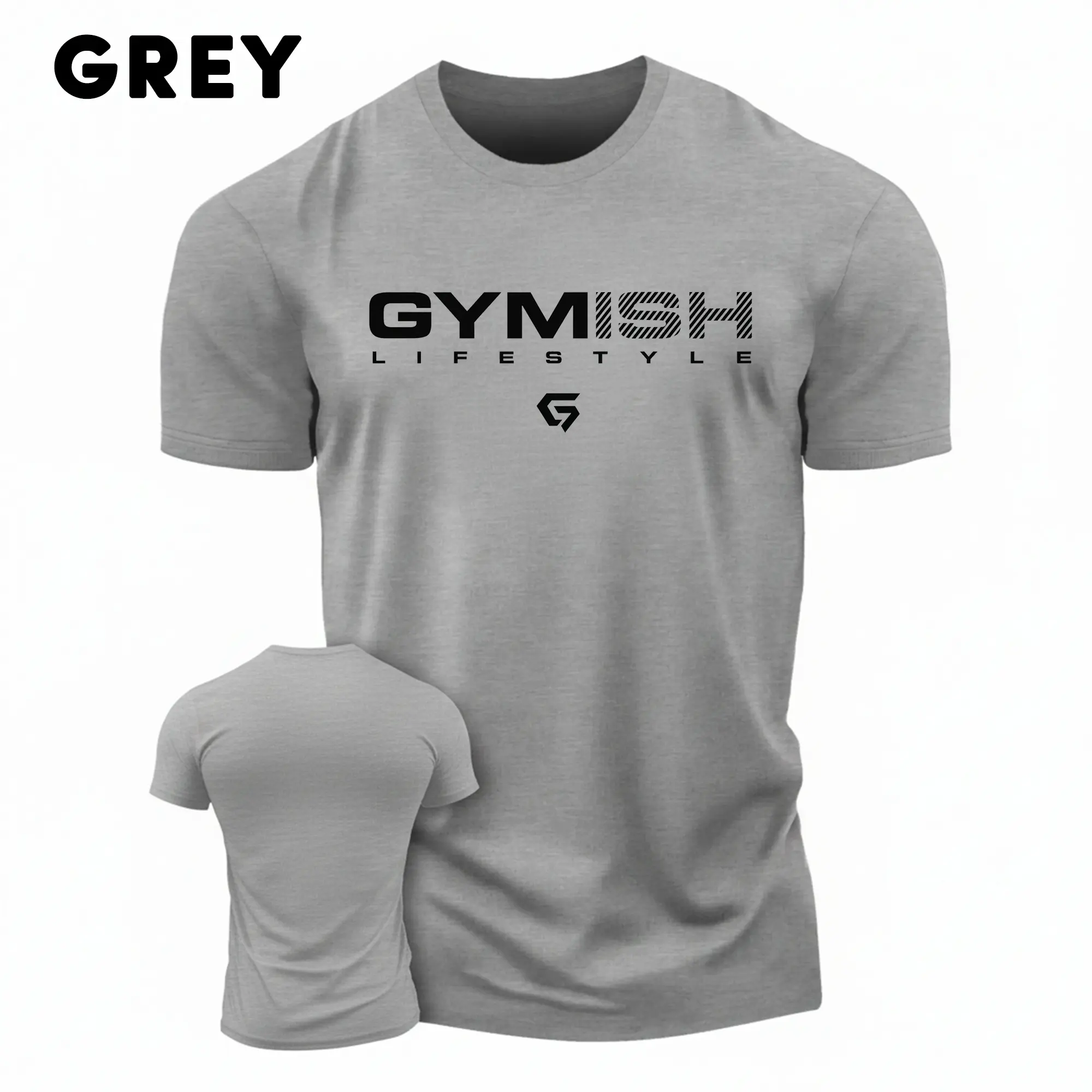 Gymish Lifestyle Motivational Workout Men's Shirt, Weight Lifting Gift T-Shirt