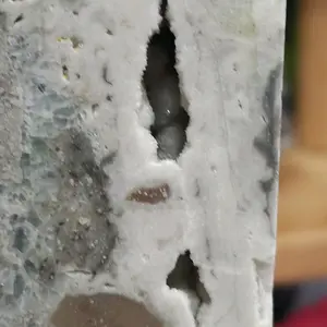 Druzy Fluorite Root UV Reactive Tower - Unique Design, Ideal for Decor