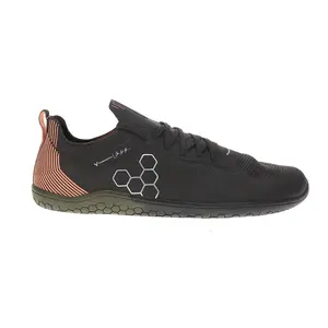 Vivobarefoot Mens Primus Lite Knit Running Sneakers Shoes - Black