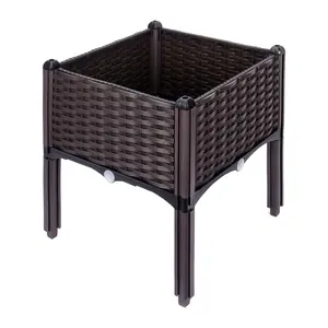 Backyard Expressions Resin Elevated Bed