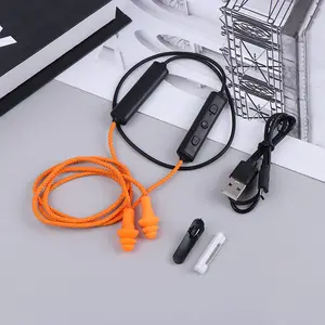 earplug headphone Imitation Labor Protection Ear Plugs Wired Bluetooth Headset For Work Noise Suppression Hearing Protection