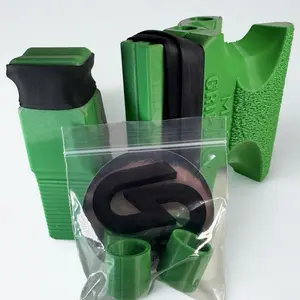 Armwrestling grip tool bundle - With thumb gripper for bloodflow and hand strength, fully adjustable - athlete model doubles as a handle for pulley system GripDeck Armwrestling Edition