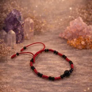 Reversible obsidian bracelet 2