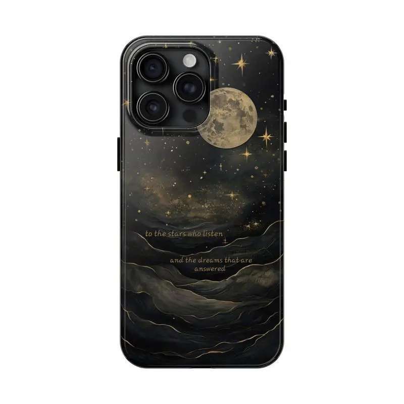 Acotar Inspired 2-In-1 Drop-Resistant Smartphone Casing, Mobile Phone Accessories for iPhone 17-12 Pro Max Pro Plus & Samsung S25 S24 S23 Handheld Devices Protection