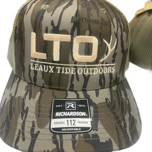 Richardson 112fp in bottomland camo hat