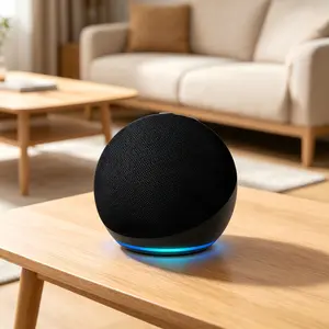 2026 New Generation Smart Speaker with Alexa Bluetooth Outdoor Wireless Mini Portable Home RGB Subwoofer for Enhanced Audio and Smart Living - Smartphone