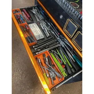 3-Piece Toolbox Organizer Tray Set – Small, Medium & Large – Mechanic Tool Drawer Organizer – 3D Printed