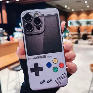 Game Console Design Phone Case, Durable Decorative Phone Protector Cover, Anti-drop Phone Cases Compatible with iPhone 11 12 13 14 15 Pro Max, Casing