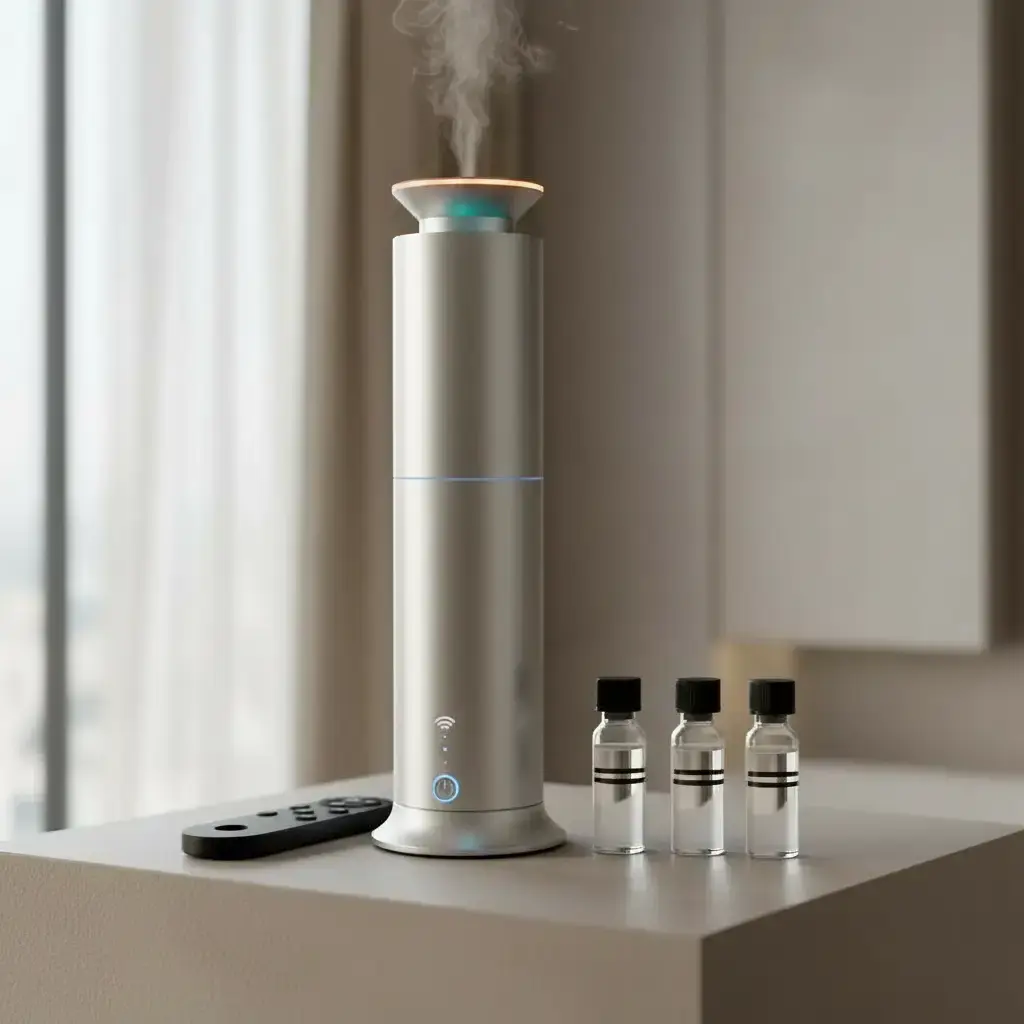 Tall Air 2 Lighthouse Rechargeable Smart Aroma Diffuser - Aromatherapy Humidifier, 2026 TikTok Mom Favorite, Waterless Cool Air, 600 sq ft Coverage, 7-Color Ambient Lighting, Automatic Touch Control