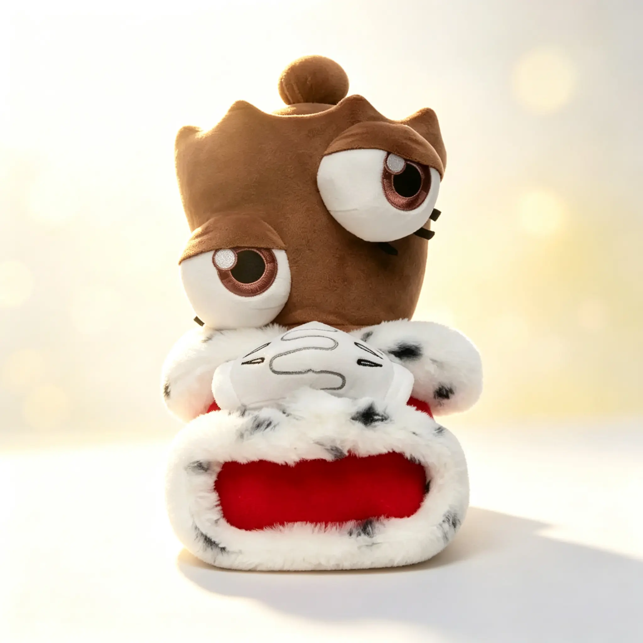 The Amazing Digital Circus Royal Queen Queenie Plush Toy, Regal Chess-Style Stuffed Doll, Soft Collectible Plushie Gift for TADC Fans and Children