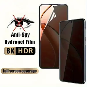 2-Pack Tempered Glass Screen Protector Cover for Samsung Galaxy S26/S26 Plus/S26 Ultra/S25 Ultra/S24/S23/S22 - Glossy Surface, Protective, Anti-Spy, Anti-Fingerprint, High Clarity, Bubble Free Privacy Protection, 3D Curved Edge, Case F...