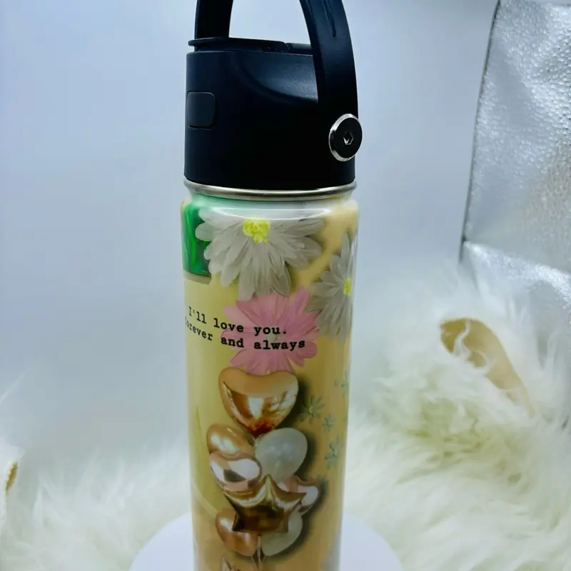 Custom Tumbler 22 oz with Photo - Personalized Drinkware Bottle for Everyday Use