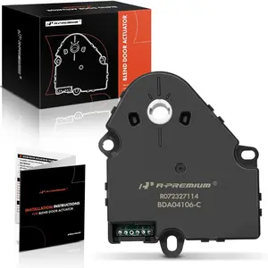 A-Premium HVAC Blend Door Actuator Compatible For Buick,Chevy,GMC,Hummer,Isuzu,Olds & Pontiac Vehicles-1994-2014-Silverado,Sierra,and More-Replaces 89018365, 52402588