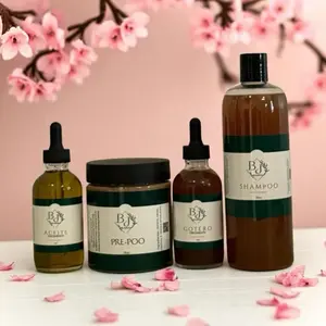 Hair Rescue Kit - Includes Aceite Pre-Poo Gotero & Shampoo for Hair Care Solutions Haircare Restore Cleanser Cleansing Repair Conditioner