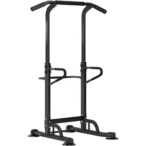 Sogeshome Power Tower Pull up Bar Station, Height Adjustable Dip Machine, AB Ba SogesHome