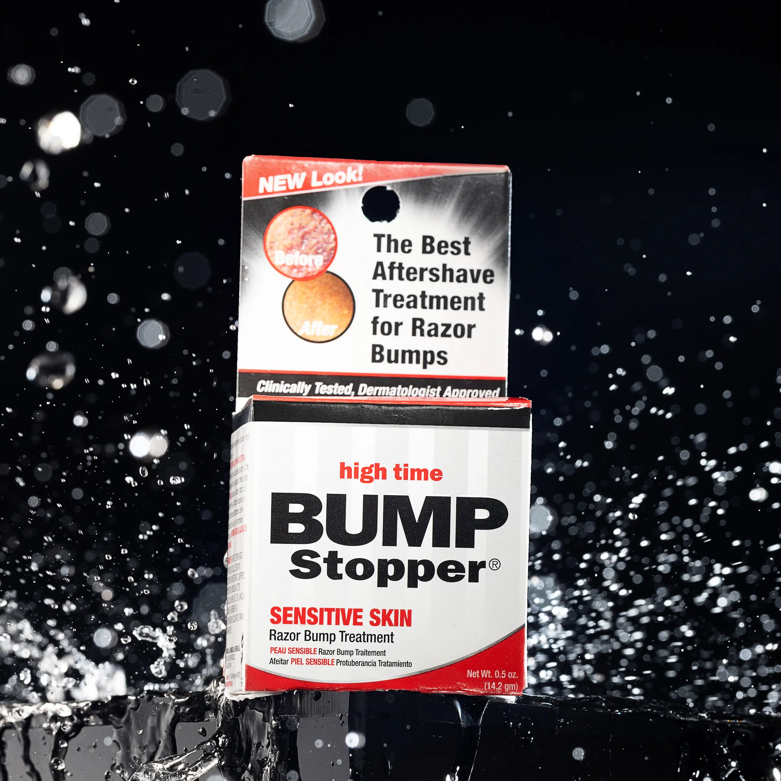 BUMP STOPPER Razor Bump & Ingrown Hair Treatment Lotion, Aftercare for Sensitive Skin with Fast, Gentle Relief from Razor Burn, Dermatologist Approved, 3 To 5 Days, Exposes Embedded Hairs, Lanolin Alcohol