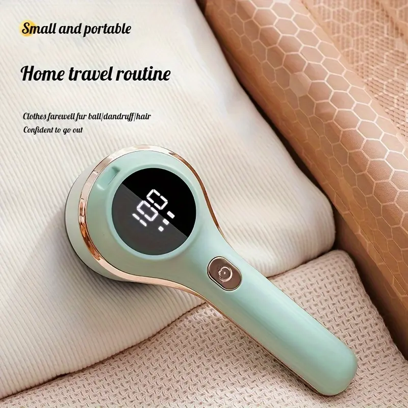 Electric Fabric Shaver, Portable Household Reusable Lithium Battery Lint Remover for Clothing, Sweater Lint Collection Cleaner, Fabric Shaver For Clothing