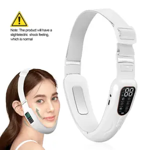 1pc Wireless Facial Massager, Electric Facial And Neck Massager, USB Rechargeable V Line Face Beauty Device, Facial Massager for Neck And Chin, Face Sculpting Device, a Perfect Gift for Mother/Girfriend