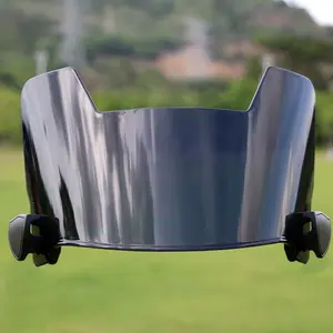 Football Visor,VICIS adaptation visor for helmet football，football accessories，football gear，REVO chrome color process,Flat Lens Technology,Anti-glare and UV protection,Fits Youth and Adult Football Helmets