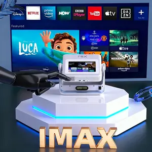 A5 Pro Projector with Dual-Screen Display, Touch Screen, Connectivity to Mobile Phones and TVs, Ultra HD for Bedroom Use, Freely Adjustable Home Theater Projector, shop for Christmas presents,Gaming Projector