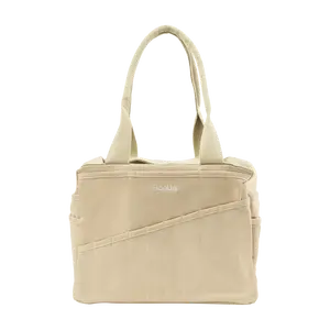 Soolla® Studio Bag, Boho Beige, Pottery Tool Bag, Craft Organizer, Knitting Bag, Crochet Yarn Tote