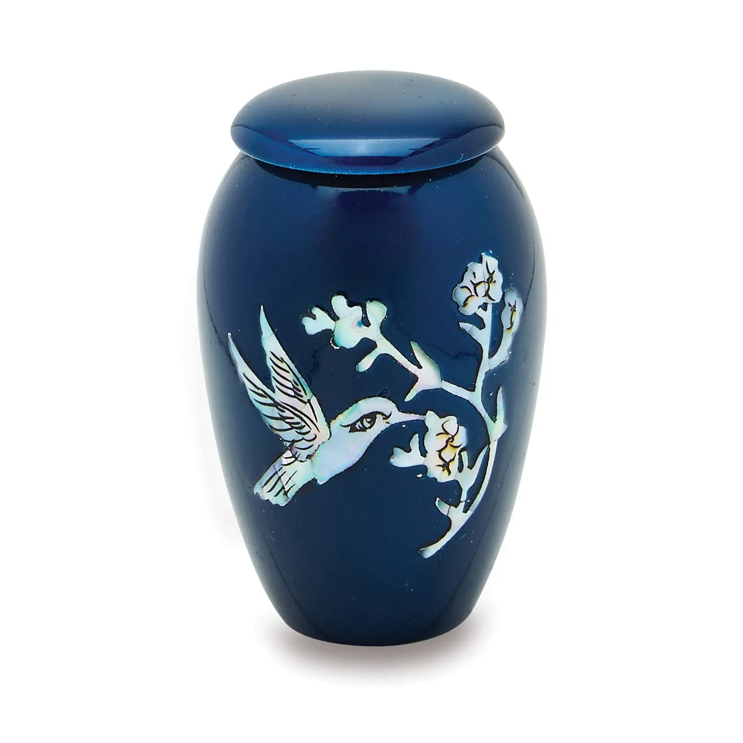 Blue Hummingbird Token Urn