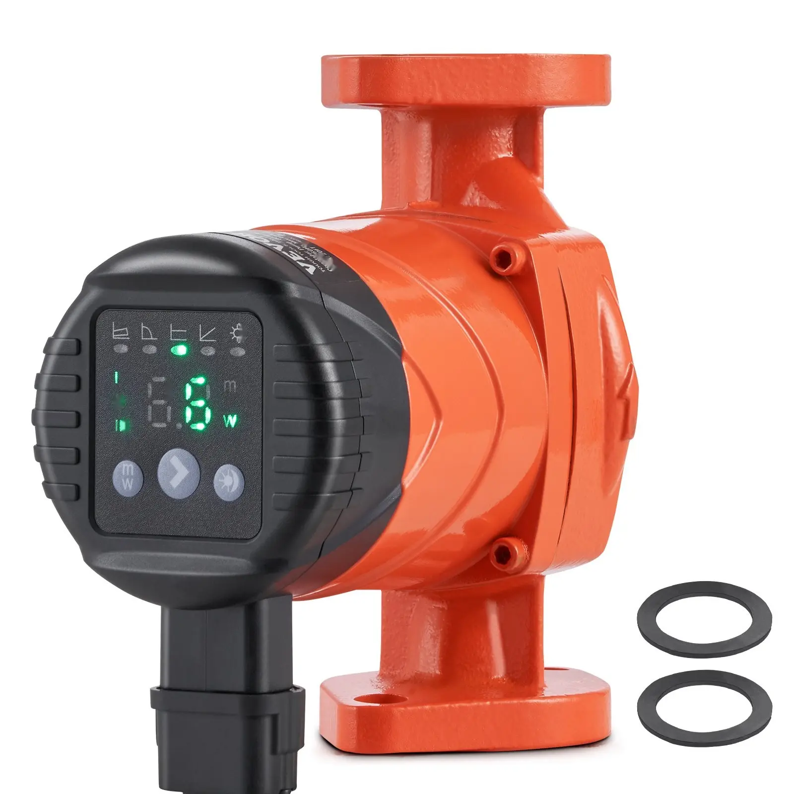 007E-2F2 High Efficiency Circulation Pump 110V 42W EMC Compliant Circulator Pump For Hydronic Heating And Water Circulation Systems, Energy Efficient, Low Noise, Durable Motor, Industrial Grade Performance