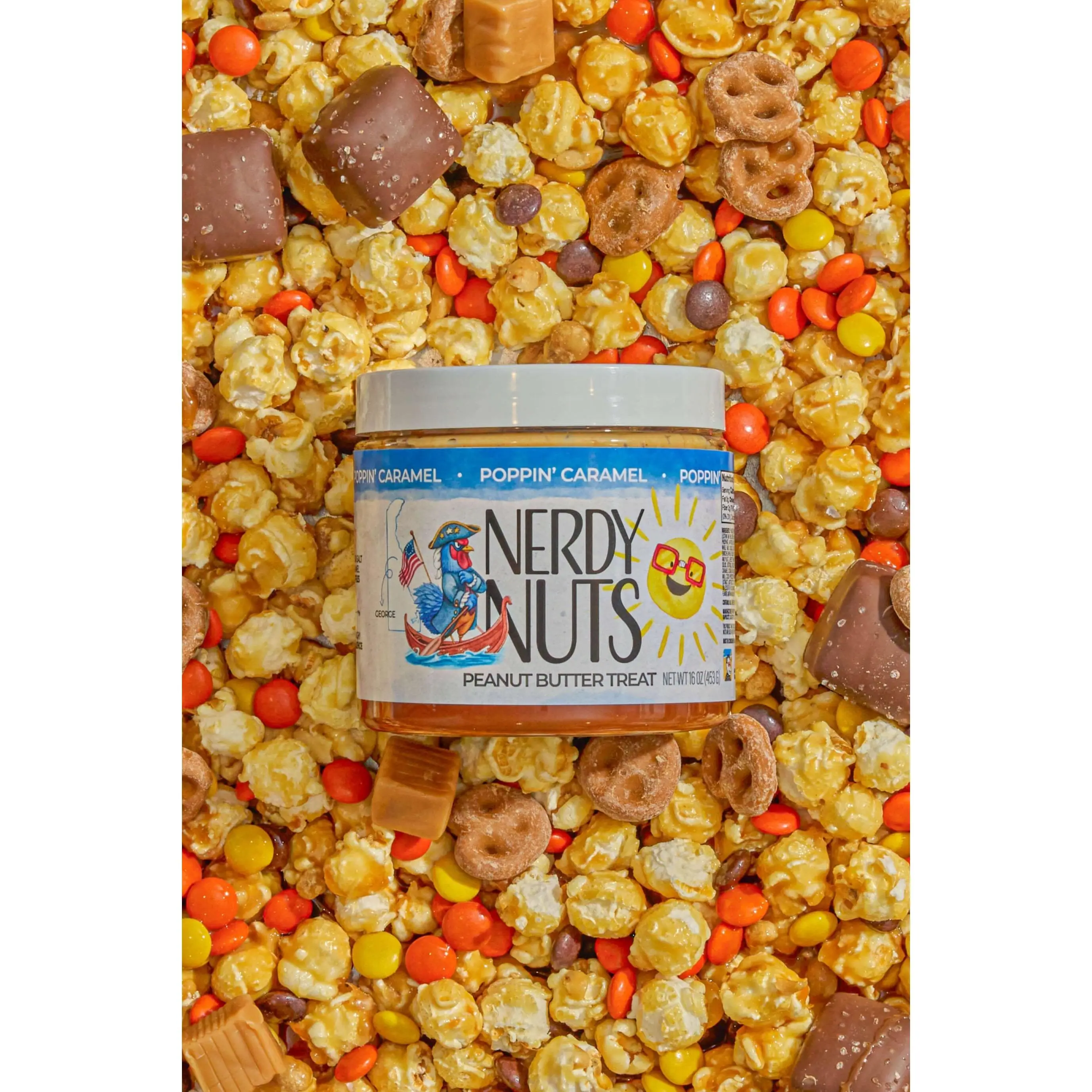 Poppin' Caramel Peanut Butter Treat