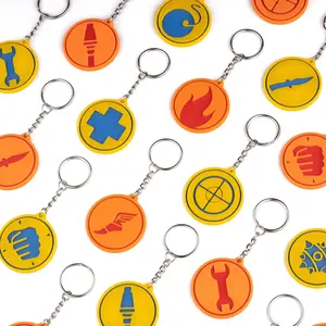TF2 Class Emblem Keychain | 3D Printed Double-Sided Icon