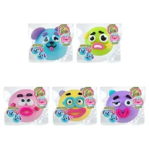 NEW Smushers Squishy - Curiosities Smushers Dog Face Swap Squishy Soft Moldable Cute Slow Rise Relaxing Sensory Fidget Relief Anxiety Stress Fun Desk Accessory for Adults