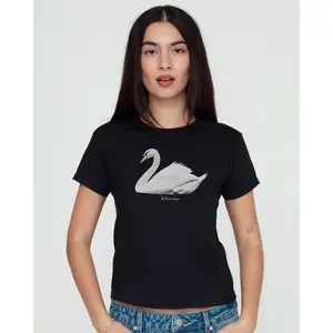 swan song baby tee