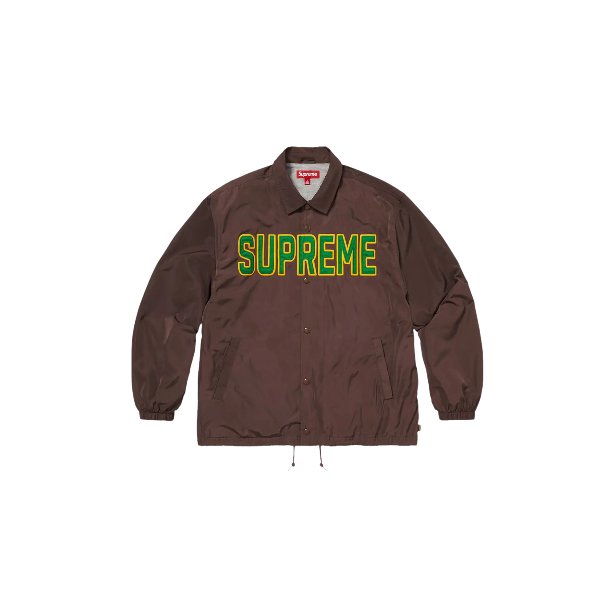 Spellout Coaches Jacket "SS26 - Brown" SU27734