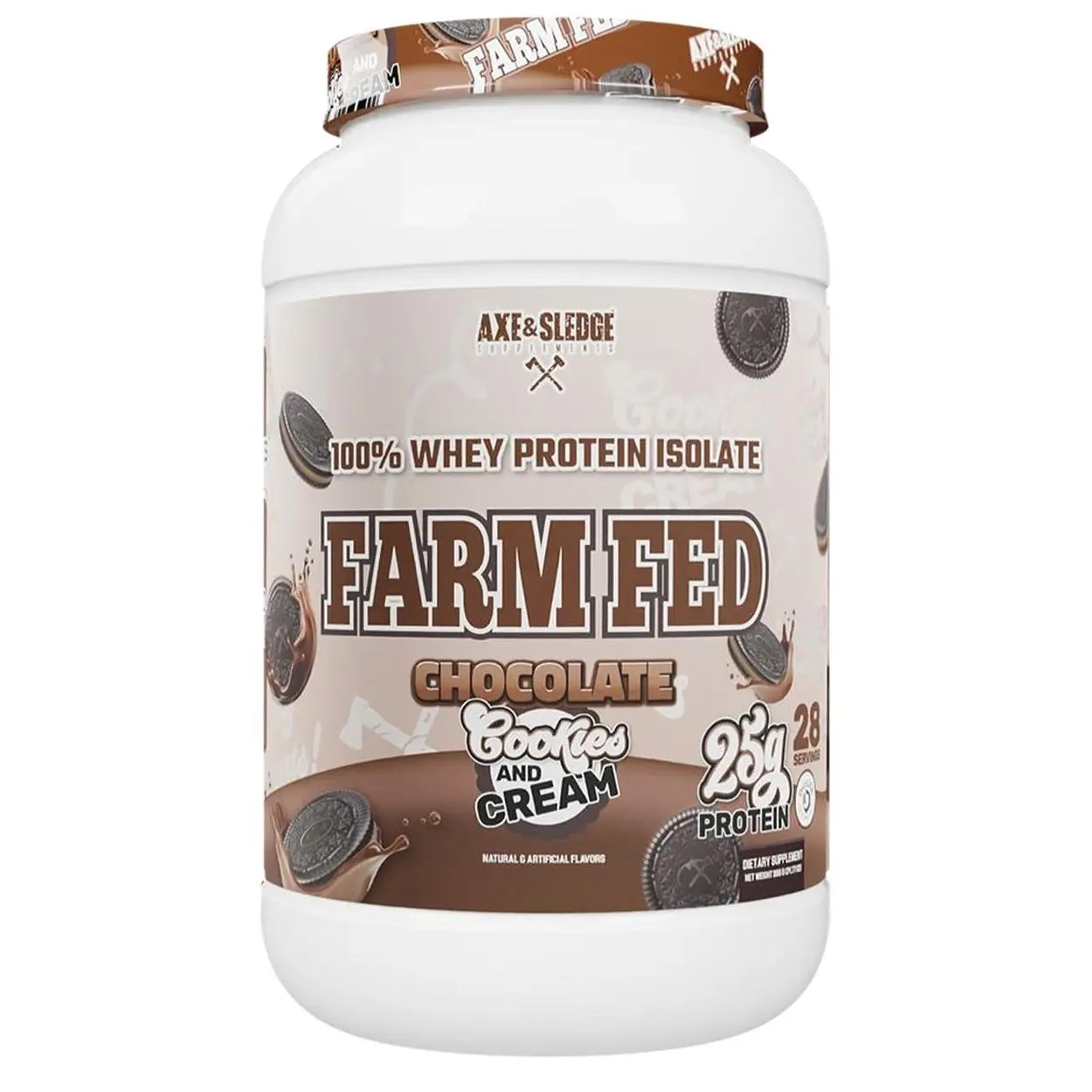 Axe & Sledge Farm Fed Grass Fed Whey Protein Isolate