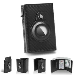 Wallet for Mens Smart Wallet Leather Card Holder Smart,Slim,Minimalist Wallet,Wallet 9-14 Card Capacity | ID Window | Cash Slot