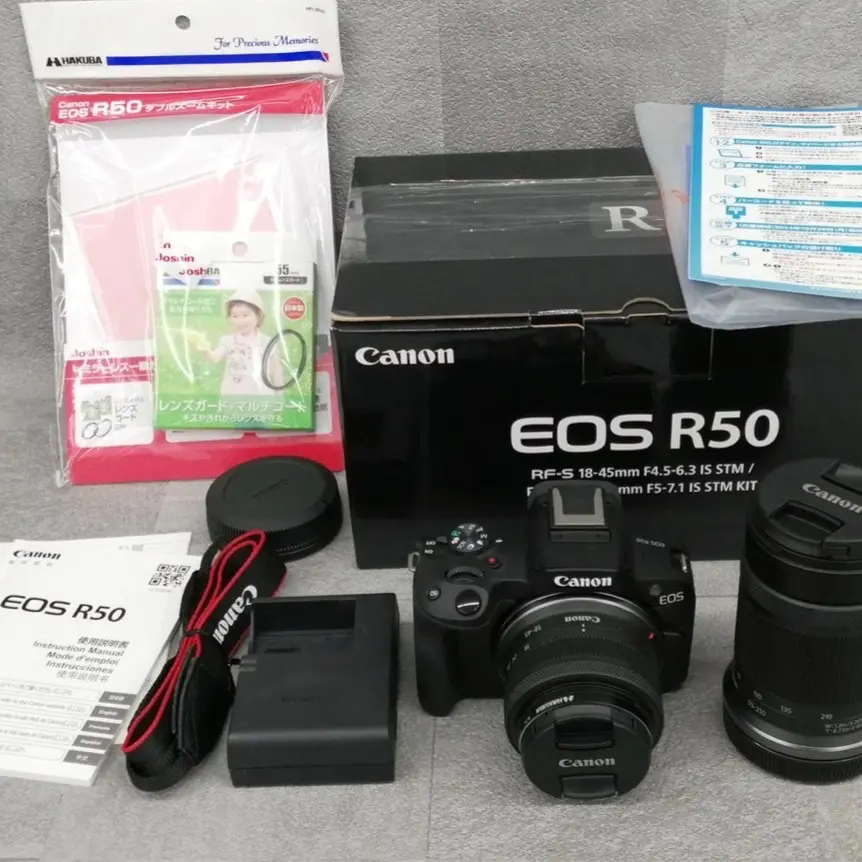 Canon EOS R50 APS-C Mirrorless Camera, Ideal for Photography Enthusiasts