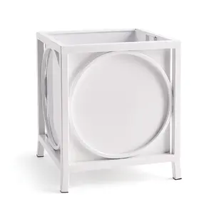 23 in. St Remy Planter, White