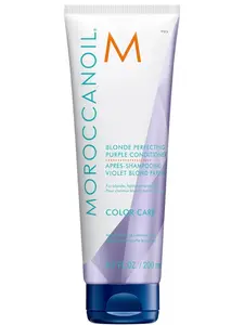 Moroccanoil Blonde Perfecting Purple Conditioner with ArganID Technology & Amino Acid Blend for Enhanced Tone and Shine 6.7 fl oz