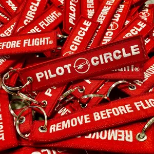 Remove Before Flight Keychain