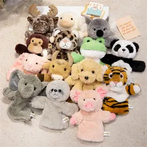 Forest Animal Hand Puppet Plush Toy - Soft Stuffed Animals Storytelling Toy, Ideal for Role-Play, Creative Imagination and Children's Intellectual Development, The Perfect Gift for Christmas, Halloween, Birthdays