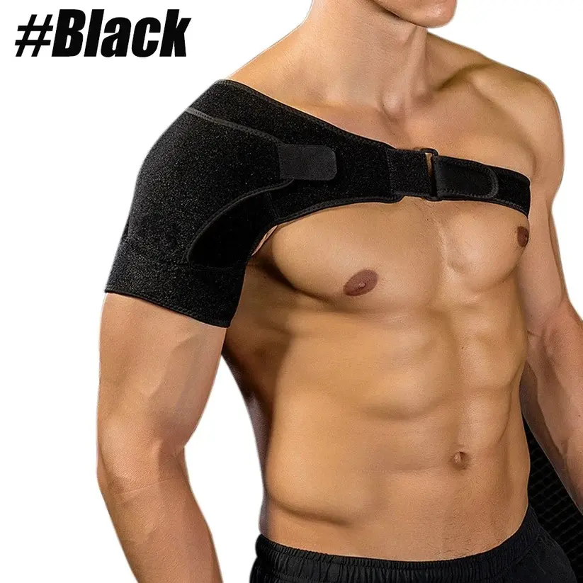 Shoulder Brace for Women and Men. Shoulder Pain Relief. Shoulder Support. Adjustable Fit Sleeve Wrap. Relief for Shoulder Injuries