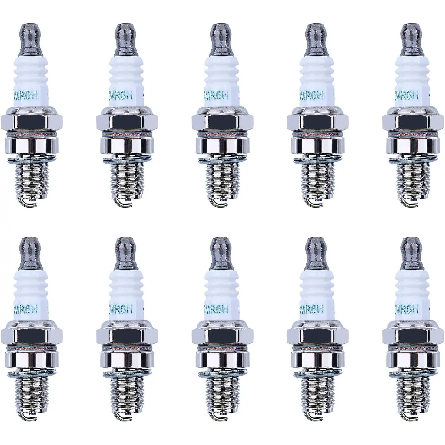 CMR6H Spark Plug Kit 10 count For Stihl FS90 FS100 FS110 FS90R FS100R FS110R Trimmer 3365