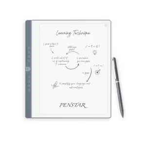 Penstar eNote 2 Electronic E-Ink Writing Tablet - 10.3” 300 PPI Pen-Only Screen, Whitest Paper Digital Notebook, Includes Folio Cover & 2 B5 Styluses, Stylus