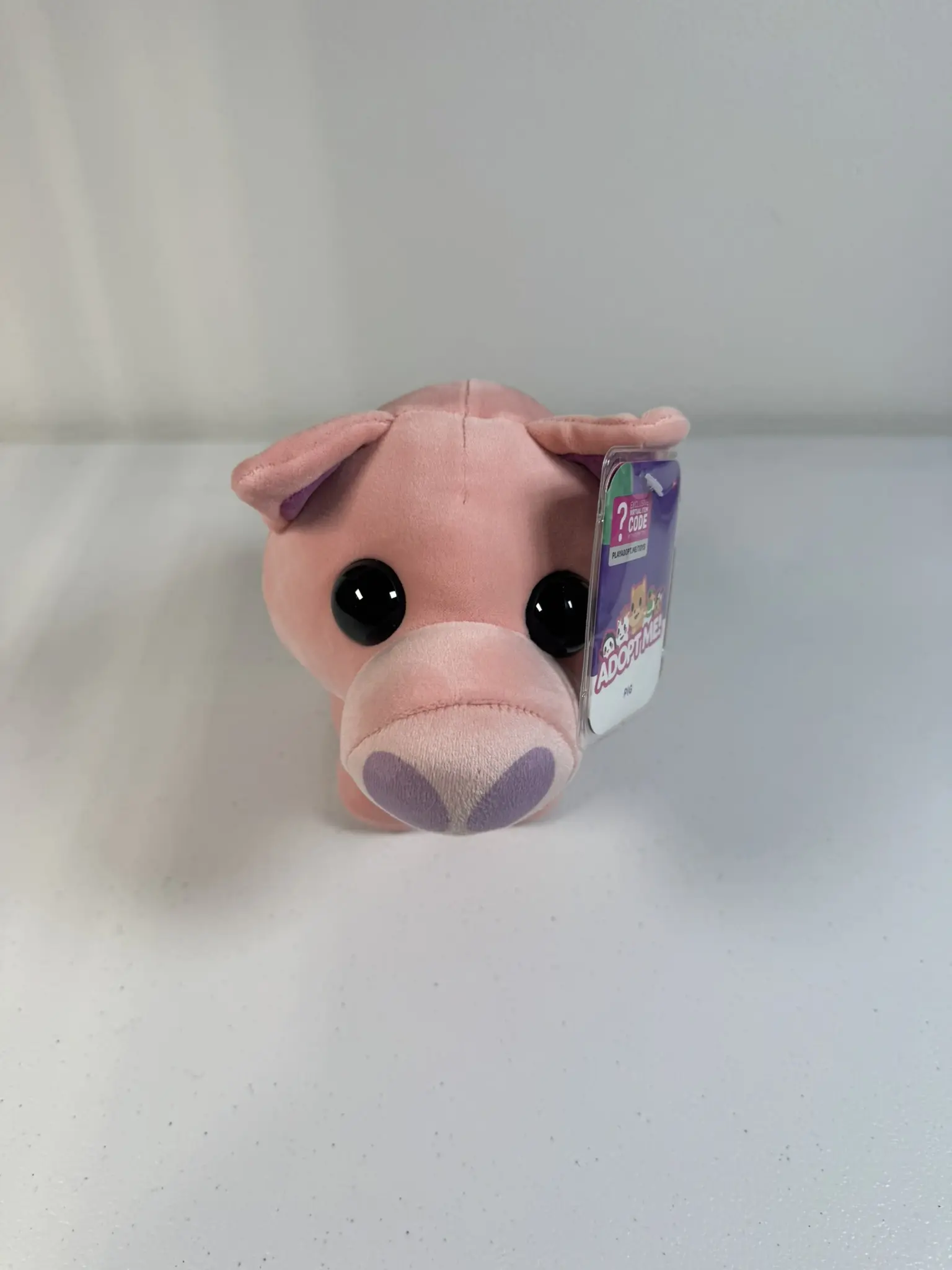 Jazwares Adopt Me! Collector 8-in Soft Plush Pig Toy for Collecting, Jazwares Plush for Ages 3+