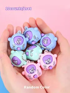 Rock Paper Scissors Game Toy, Cute Mini Keychain for Women & Men, Cute Charms Keychain, Fashion Accessories for Daily Use, Party, Holiday