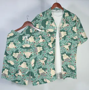 2026 Hawaiian Sets PKM [FREESHIP] Plot Twist I Dress Like This – Snorlablue Hawaiian Shirt Tropical Button Up Shirt Summer Beach Short Relaxing Pattern Matching Set Unisex Outfit Snorlax Shirt Gifts Anime PKM Aloha Latias Latios Hawaiian Shirt