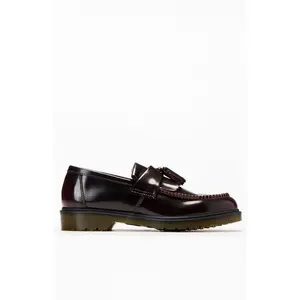 Dr Martens Men's Cherry Red Arcadia Adrian Leather Tassel Loafers