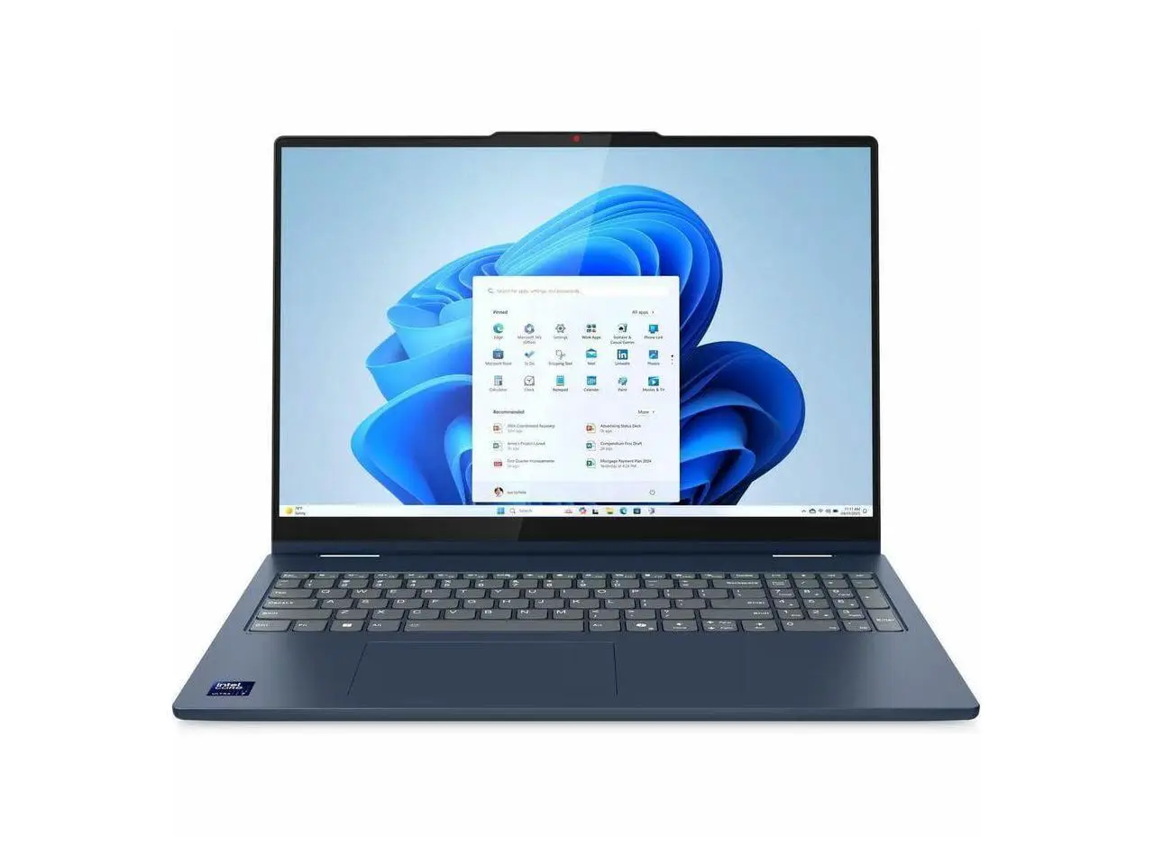 Lenovo IdeaPad 5i Intel Core Ultra 7 255U 16GB Memory 512GB NVMe SSD Intel Graphics 16.0" Touch Screen 1920 x 1200 Thin and Light 2-in-1 Laptop 83KS001MUS