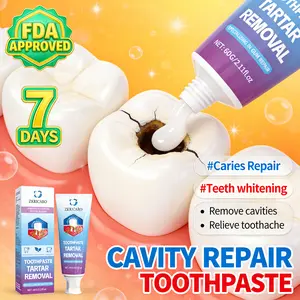 ZKRICARO Anti-Cavity Repair Toothpaste FDA Approved Repairs Cavities Removes Tartar Strengthens Enamel Relieves Toothache Maintains Oral Health